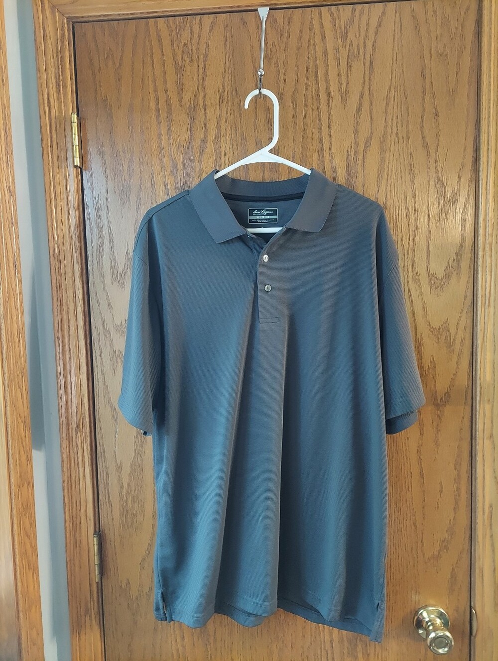Ben Hogan Performance Men's Short Sleeve Polo Shirt Gray XL